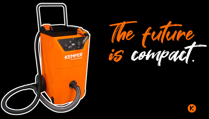 The VacuFil Compact welding fume extraction system by KEMPER.