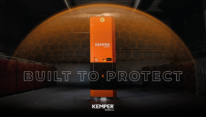 The SmartFil, all-round welding fume extraction unit from KEMPER.