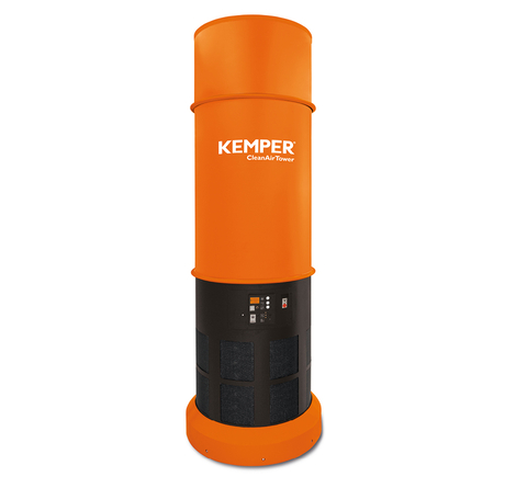 The CleanAirTower welding fume ventilation system.