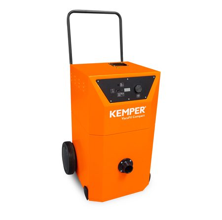 The portable VacuFil Compact welding fume extraction system.